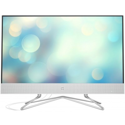 Персональний комп'ютер-моноблок HP All-in-One 23.8FHD IPS AG/Intel i3-10100T/8/256F/int/kbm/DOS/White