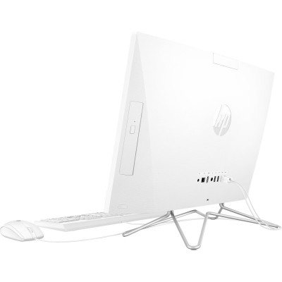 Персональний комп'ютер-моноблок HP All-in-One 23.8FHD IPS AG/Intel i3-10100T/8/256F/int/kbm/DOS/White