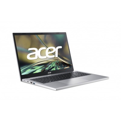 Ноутбук Acer Aspire 3 A315-510P 15.6&quot; FHD, Intel P N200, 8GB, F256GB, UMA, Lin, сріблястий