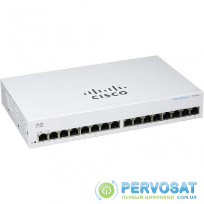 Коммутатор сетевой Cisco CBS110-16T-EU