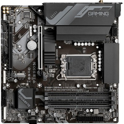 Материнська плата GIGABYTE B760M G X AX DDR4 s1700 B760M 4xDDR4 M.2 HDMI DP mATX