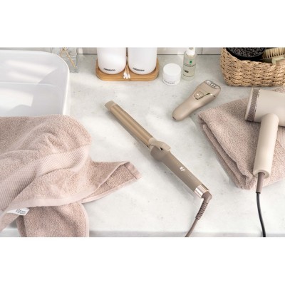 Плойка ARDESTO Pearl Cream HC-Y700PERL, 48Вт, >200С, дисплей, кераміка, бежевий