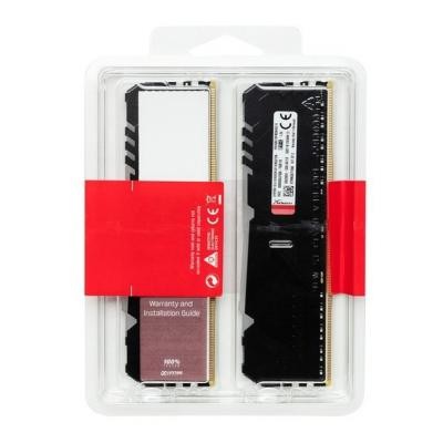 Модуль памяти для компьютера DDR4 64GB (2x32GB) 2666 MHz HyperX Fury RGB Kingston (HX426C16FB3AK2/64)