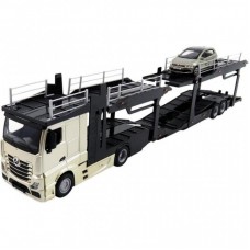 Спецтехніка Bburago Автотранспортер Mercedes-benz Actros (18-31458) Спецтехніка Bburago Автотранспортер Mercedes-benz Actros (18-31458)