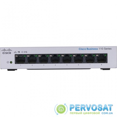 Коммутатор сетевой Cisco CBS110-8T-D-EU