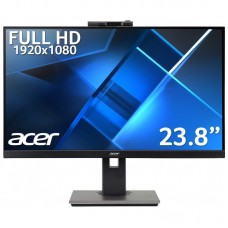 Монітор Acer 23.8" B247Y D-Sub,HDMI,DP,USB-HUB,cam, mic,MM,IPS