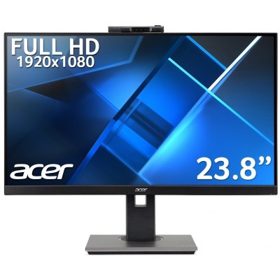 Монітор Acer 23.8&quot; B247Y D-Sub,HDMI,DP,USB-HUB,cam, mic,MM,IPS