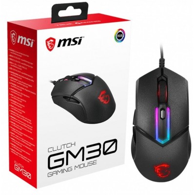 Миша MSI Clutch GM30 Black GAMING Mouse S12-0401690-D22