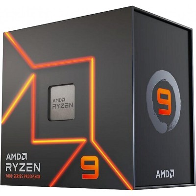 Центральний процесор AMD Ryzen 9 7900X 12C/24T 4.7/5.6GHz Boost 64Mb Radeon Graphics AM5 170W w/o cooler Box