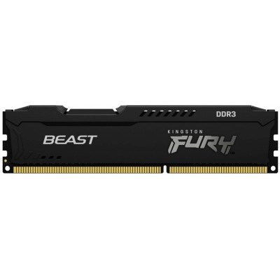 Пам'ять до ПК Kingston DDR3 1866 4GB 1.5V FURY Beast Black