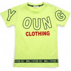 Футболка дитяча Breeze "YOUNG CLOTHING" (15159-128B-green) Футболка дитяча Breeze "YOUNG CLOTHING" (15159-128B-green)