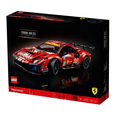 LEGO Конструктор Technic Ferrari 488 GTE “AF Corse #51” 42125