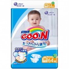 Підгузок GOO.N М для дітей 6 - 11 кг унісекс 64 шт (843154) Підгузок GOO.N М для дітей 6 - 11 кг унісекс 64 шт (843154)