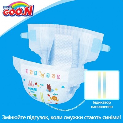 Подгузник GOO.N М для детей 6 - 11 кг унисекс 64 шт (843154)