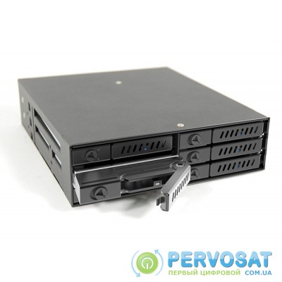 Відсік для накопичувача CHIEFTEC Backplane CMR-625, 6x2.5&quot; HDD/SSD,1x5.25&quot; EXT Slot,SATA,чорний,RETAIL