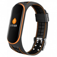 Ремінець до фітнес браслета BeCover Lattice Style для Xiaomi Mi Smart Band 5 Orange (705164) Ремінець до фітнес браслета BeCover Lattice Style для Xiaomi Mi Smart Band 5 Orange (705164)