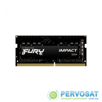 Модуль памяти для ноутбука SoDIMM DDR4 16GB 2666 MHz FURY Impact HyperX (Kingston Fury) (KF426S16IB/16)