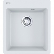 Кухонна мийка Franke Centro CNG 610-39/114.0630.400/фраграніт/необоротна/440х500х200/врізна, врівень зі стільницею/білий