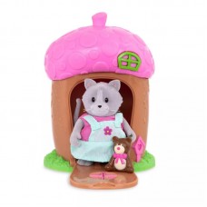 Mini будиночок Li'l Woodzeez котик, рожевий Mini будиночок Li'l Woodzeez котик, рожевий