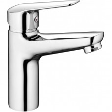 Змішувач для раковини Neo Boro,  довж. виливу - 112мм, неповоротний, 1важіль, хром Змішувач для раковини Neo Boro,  довж. виливу - 112мм, неповоротний, 1важіль, хром