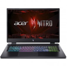 Ноутбук Acer Nitro 17 AN17-41 17.3" QHD IPS, AMD R7-7735HS, 16GB, F1024GB, NVD4050-6, Lin, чорний Ноутбук Acer Nitro 17 AN17-41 17.3" QHD IPS, AMD R7-7735HS, 16GB, F1024GB, NVD4050-6, Lin, чорний