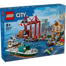 Конструктор LEGO City Морська гавань із вантажним судном Конструктор LEGO City Морська гавань із вантажним судном
