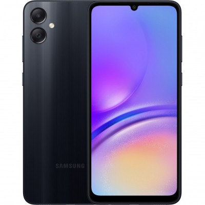 Смартфон Samsung Galaxy A05 (A055) 6.7&quot; 4/64ГБ, 2SIM, 5000мА•год, чорний