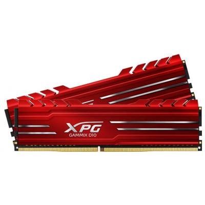 Модуль памяти для компьютера DDR4 16GB (2x8GB) 2666 MHz XPG GD10-HS Red ADATA (AX4U266638G16-DRG)