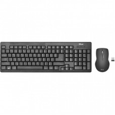 Комплект Trust Ziva wireless keyboard with mouse UKR (22119)