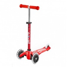 Скутер Micro Mini Deluxe Red LED (MMD052) Скутер Micro Mini Deluxe Red LED (MMD052)