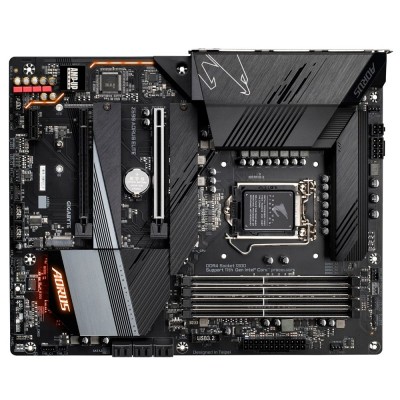 Материнська плата GIGABYTE Z590 AORUS ELITE s1200 Z590 4xDDR4 M.2 DP ATX