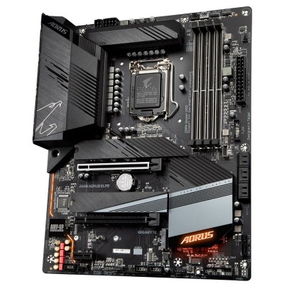 Материнська плата GIGABYTE Z590 AORUS ELITE s1200 Z590 4xDDR4 M.2 DP ATX