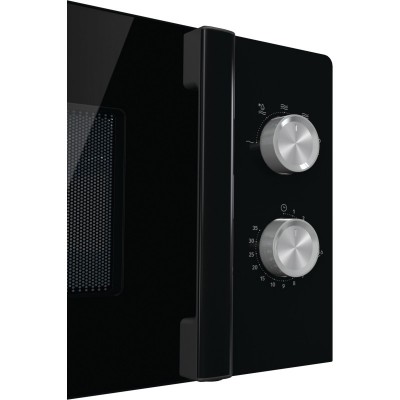 Мікрохвильова піч Gorenje, 17л, мех. керув., 700Вт, чорний