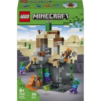 Конструктор LEGO Minecraft Підземелля зомбі