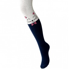 Колготки UCS SOCKS з котиками (M0C0301-1275-13G-grayblue) Колготки UCS SOCKS з котиками (M0C0301-1275-13G-grayblue)