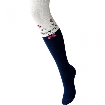 Колготки UCS SOCKS с котиками (M0C0301-1275-13G-grayblue)