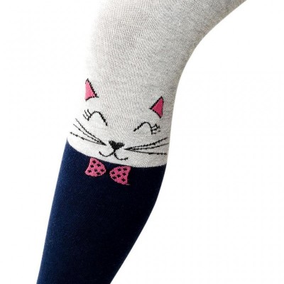 Колготки UCS SOCKS с котиками (M0C0301-1275-13G-grayblue)