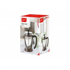 Френч-прес Ardesto Gemini, 600 мл, нержавіюча сталь, скло, пластик Френч-прес Ardesto Gemini, 600 мл, нержавіюча сталь, скло, пластик