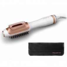 Фен-щітка Rowenta Reverso Dry&Brush 2в1, 1200Вт, 3 режими, іоніз-я, хол. обдув, насадок-2, кераміка, біло-золотистий Фен-щітка Rowenta Reverso Dry&Brush 2в1, 1200Вт, 3 режими, іоніз-я, хол. обдув, насадок-2, кераміка, біло-золотистий