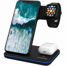 Зарядний пристрій CANYON 3in1 Wireless charger (CNS-WCS303B) Зарядний пристрій CANYON 3in1 Wireless charger (CNS-WCS303B)