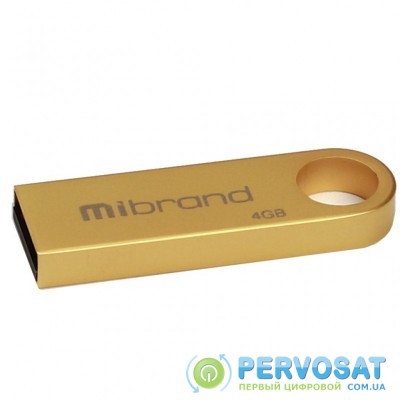 USB флеш накопитель Mibrand 4GB Puma Gold USB 2.0 (MI2.0/PU4U1G)