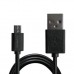 Дата кабель USB 2.0 AM to Micro 5P 1.0m 3A Black Florence (FL-2200-KM)
