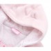 Человечек Luvena Fortuna флисовый теплый с капюшоном для девочек (G8594.0-6)