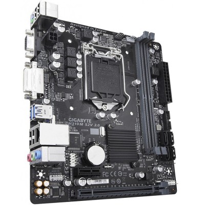 Материнська плата GIGABYTE H310M_S2V_2.0 s1151 H310 2xDDR4 DVI-VGA mATX