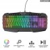 Клавіатура мембрана Trust GXT 881 Odyss semi-mech 114key, USB-A, EN/RU, RGB, чорний