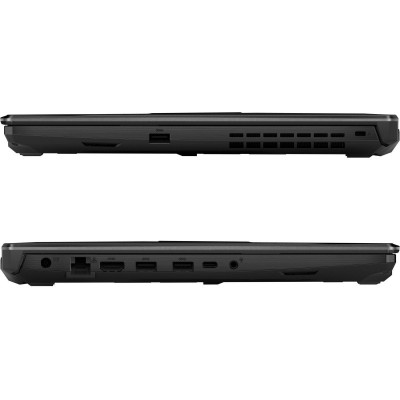 Ноутбук ASUS TUF A15 FA506NFR-HN081 15.6" FHD IPS, AMD R7-7435HS, 16GB, F512GB, NVD2050-4, NoOS, Чорний