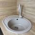Мийка кухонна Adamant Ovum, штучний камінь, овальна, з крилом, 615х495х200мм, чаша - 1, врізна, Avena