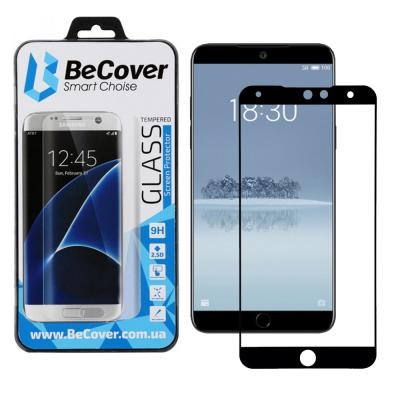Скло захисне BeCover Meizu 15 Lite Black (702434)