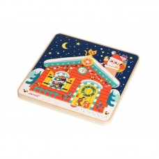 Пазл багатошаровий Janod Різдвяна ніч J07020 Пазл багатошаровий Janod Різдвяна ніч J07020