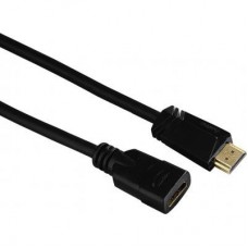 Кабель мультимедійний HDMI M to HDMI F 3.0m HAMA (00122121)